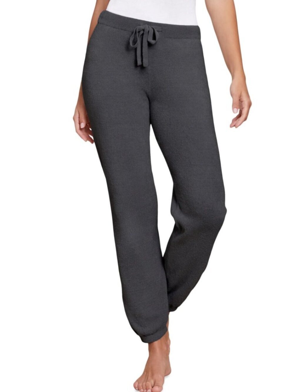 Barefoot Dreams Lounge Sweatpant Pull-On Joggers in Dark Gray - Medium Tall